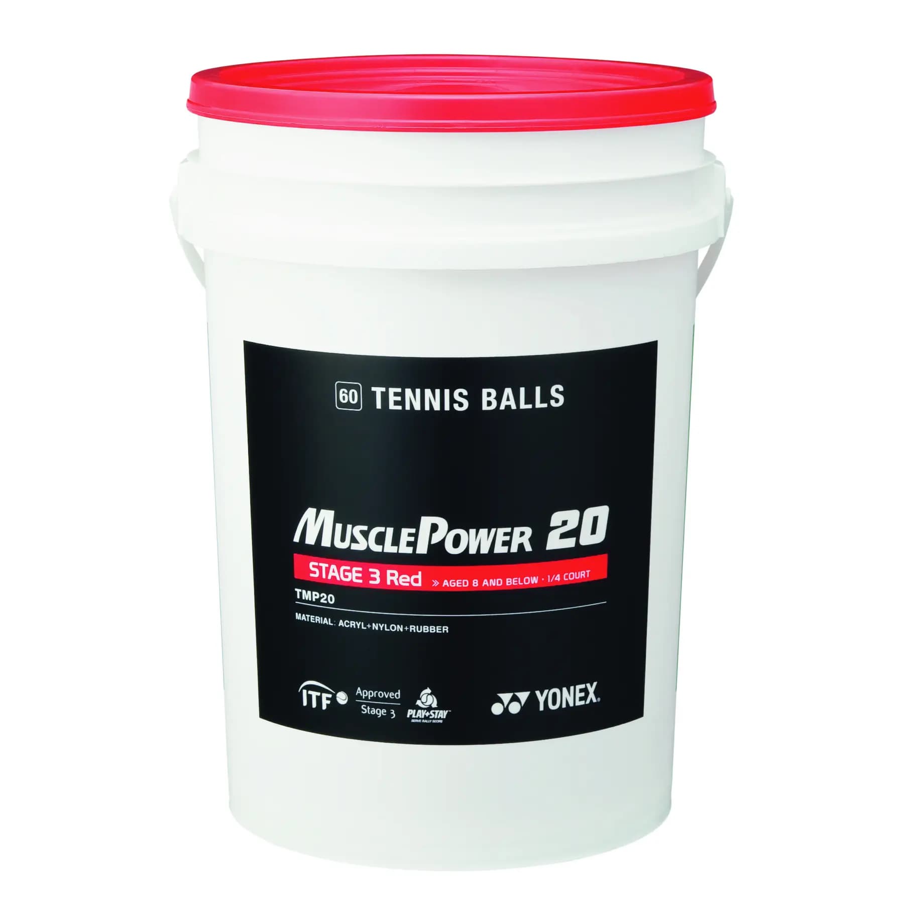 Baril balles tennis Yonex TMP-20 (x60)