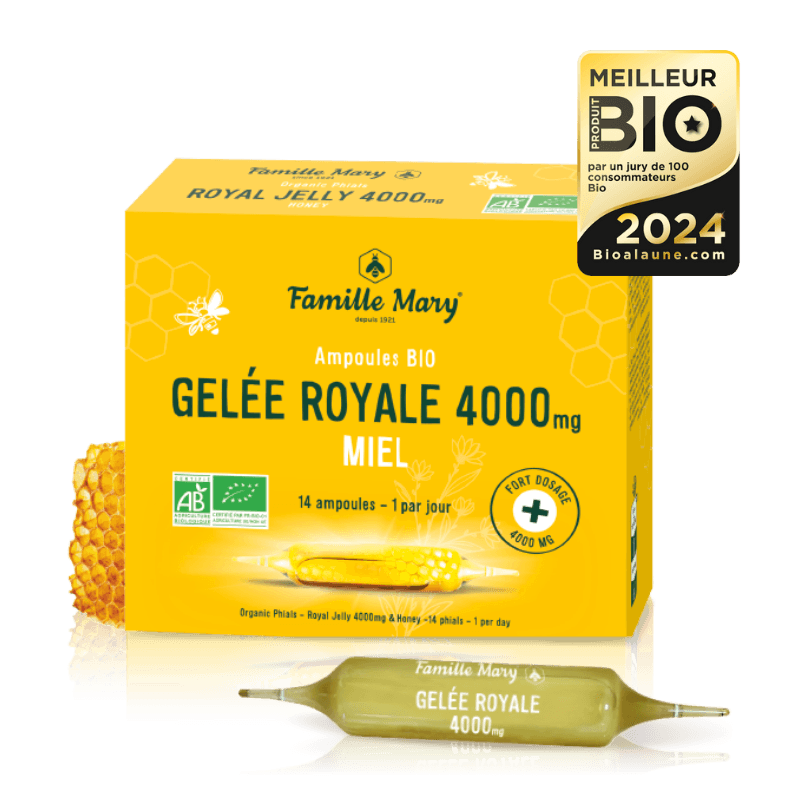 Ampoules Gelée Royale 4000mg bio